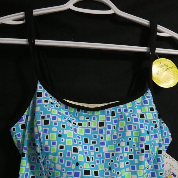 IT FIGURES! | size 12 | Swimsuit Top | Double Spaghetti Strap | NWT - Picture 4 of 16